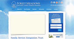 Desktop Screenshot of forestmeadowsfh.com